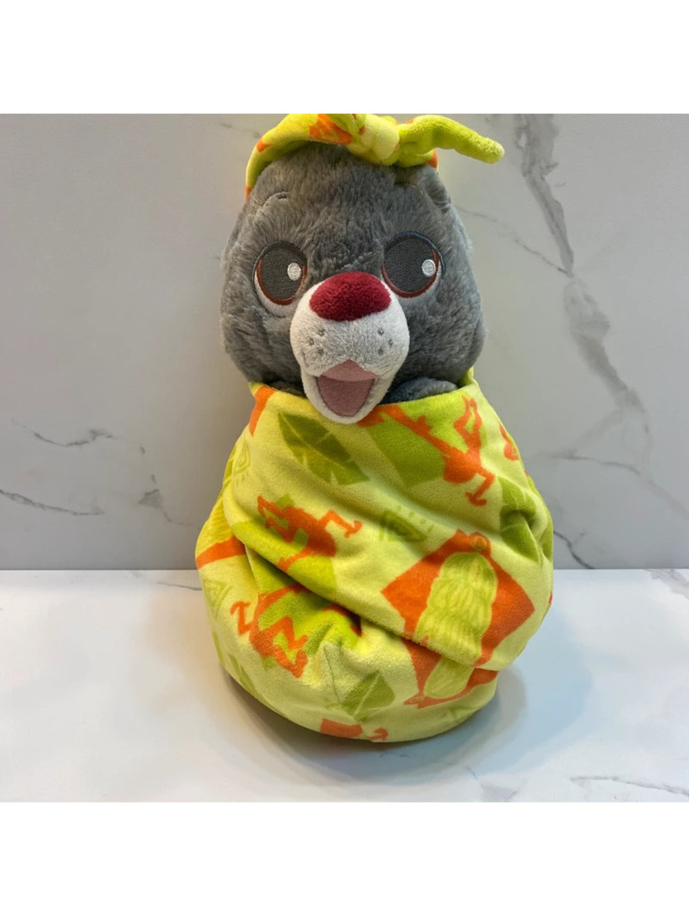 Disney Babies Baloo Plush in Swaddle from The Jungle Book